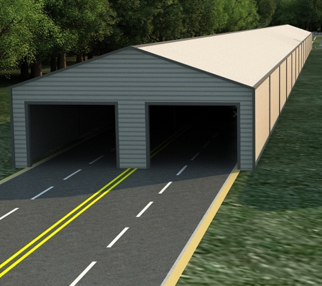 佛山粵馳建工：武漢汽車測試場項目鋼結(jié)構(gòu)主體工程竣工